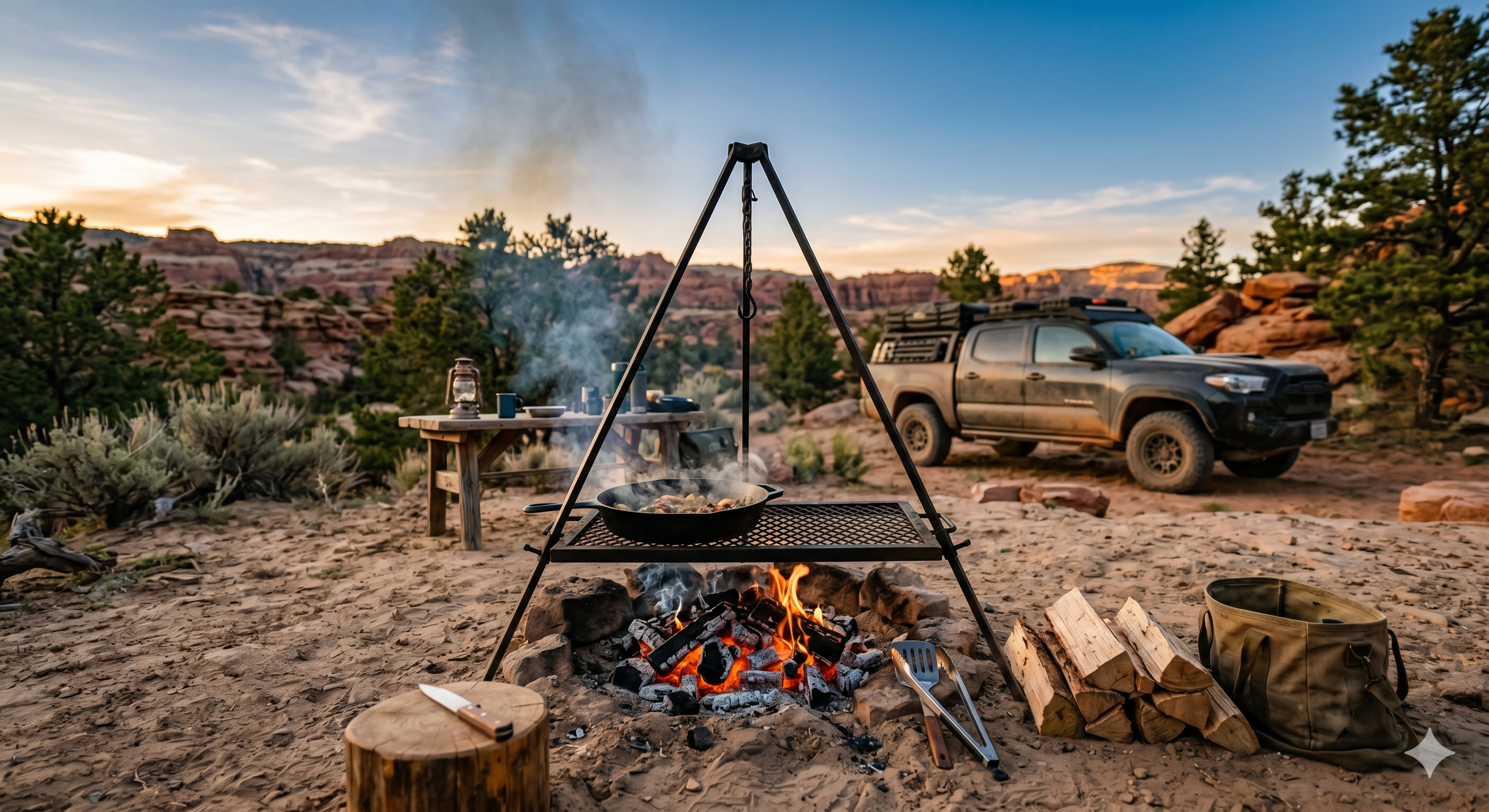 Camp cooking gear at Overland Expo West 2025